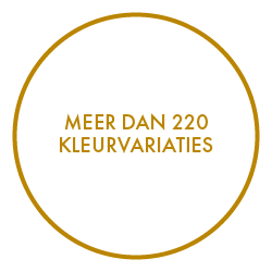 Meer dan 220 kleurvariaties