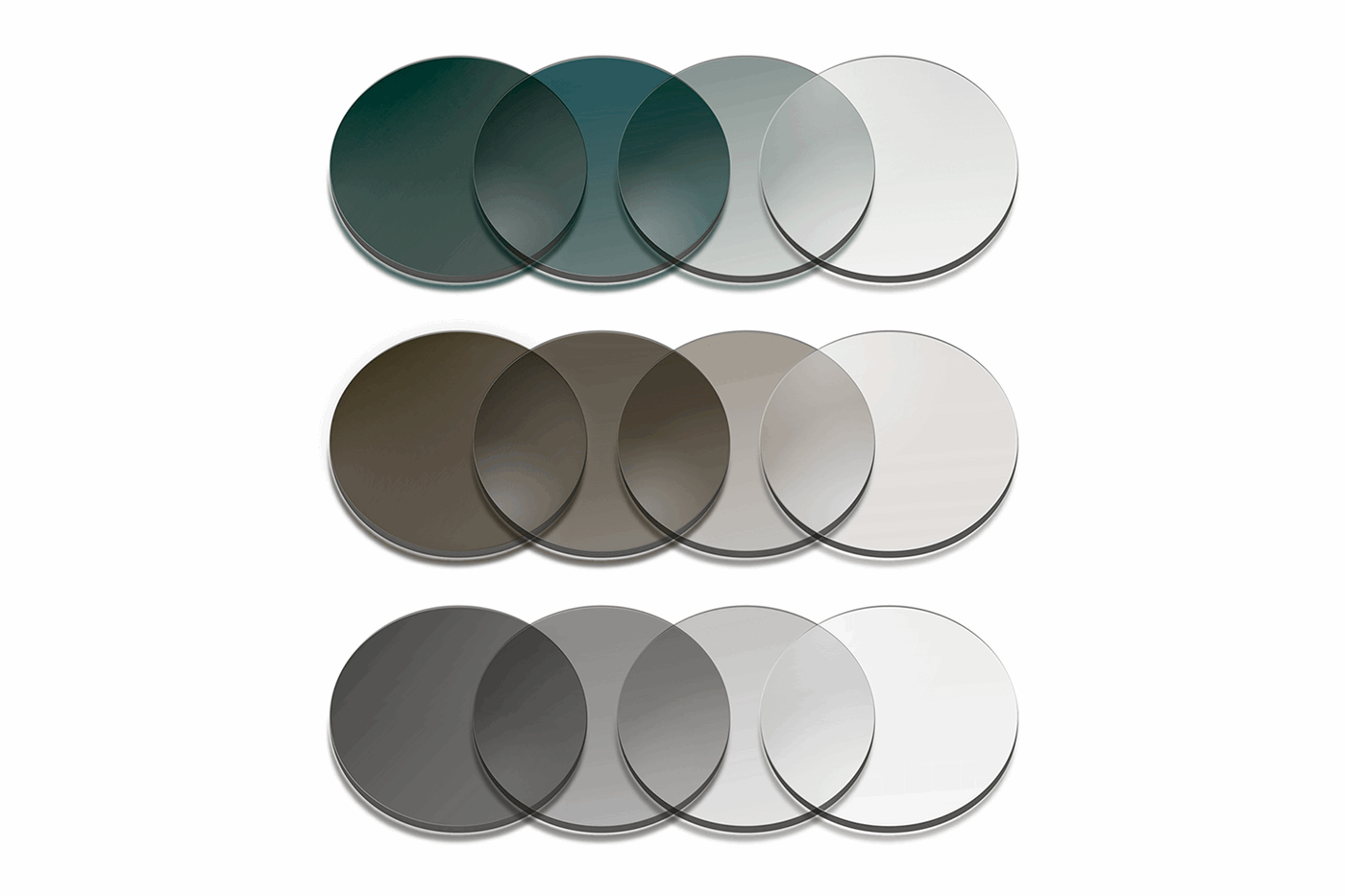 Verres photochromiques gris online ou brun